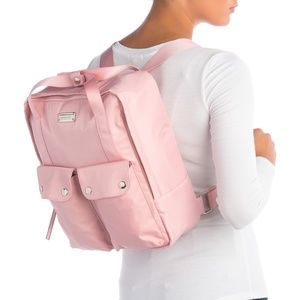 MADDEN GIRL Blush Pink Nylon Backpack